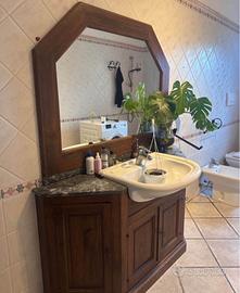 Mobile bagno legno massello