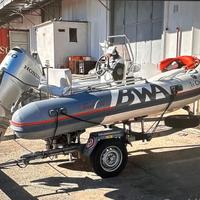 Gommone BWA 14 Sport 2015 + carrello + 40 Cv