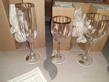 BICCHIERI DI CRISTALLO