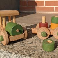 Trenino in legno