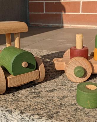 Trenino in legno