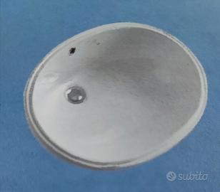 lavabo sottopiano bianco
