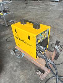 Saldatrice sinergica decamig per alluminio