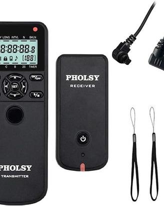 PHOLSY Timer Telecomando Fotocamera Wireless Rilas
