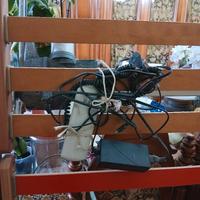 rete a doghe in legno