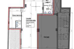 LOCALE COMMERCIALE di 76mq
