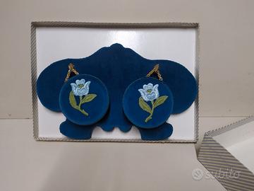 Coppia di spazzole vintage, per abiti.