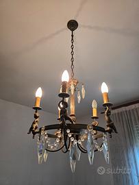 Lampadario Vintage con 