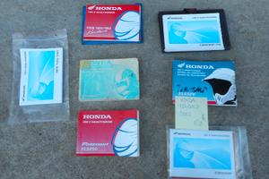 Libretto uso manutenzione honda XL e vari modelli