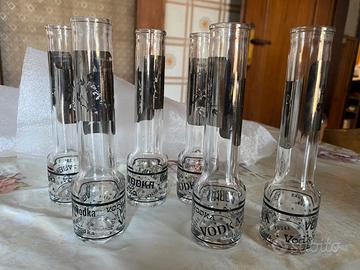 Set 6 bicchierini shot Vodka Wyborowa