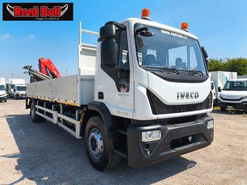 IVECO EUROCARGO 190EL28P CASSONE CON GRU FASSI [RI