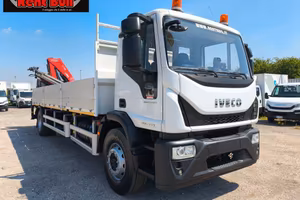 IVECO EUROCARGO 190EL28P CASSONE CON GRU FASSI [RI