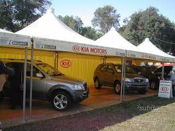 Gazebo airone 4,90x4,90 nuovi in stock