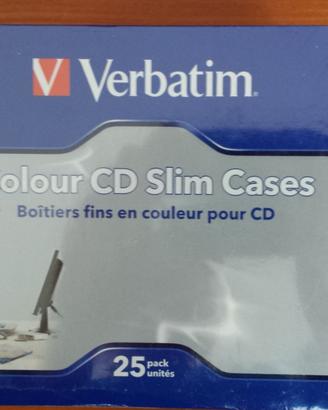 Custodie CD-DVD Verbatim