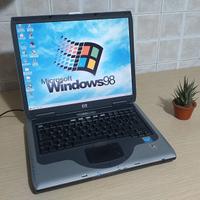 Computer Notebook HP con Windows 98