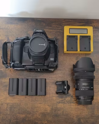 Blackmagic Pocket Cinema Camera 6kPro  + 18-35f1.8