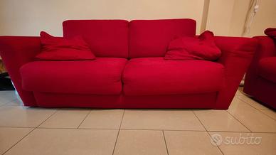 Divano letto piu' divano 2 posti