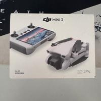 DJI Mini 3 + DJI RC + 4 Batterie + Hub + Custodia