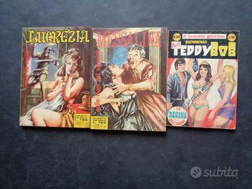 FUMETTI PER ADULTI mini lotto di 3 pezzi[F]