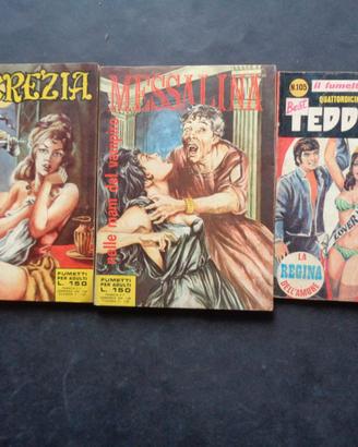 FUMETTI PER ADULTI mini lotto di 3 pezzi[F]