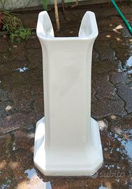 colonna per lavabo in ceramica vintage 