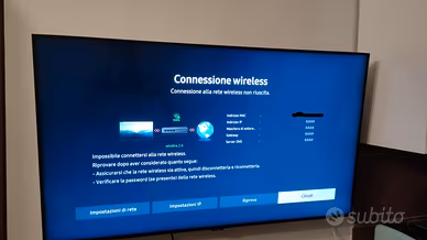 TV Samsung 50” QLED per ricambi