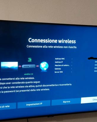 TV Samsung 50” QLED per ricambi