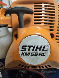 MOTORE STIHL KM56RC-E + SPAZZOLONE  STIHL KB-KM