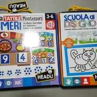 Tombola tattile Montessori e scuola di disegno