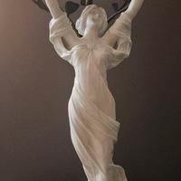 LAMPADA "LA LUCE" GINORI DOCCIA 1995 LIBERTY 1905