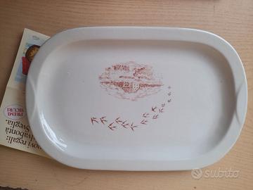 Vassoio vintage ceramica Mulino Bianco
