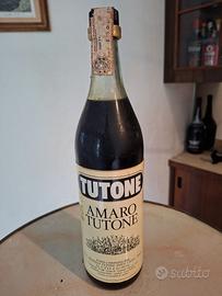 Bottiglia vintage Amaro Tutone