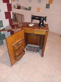 macchina da cucire singer con mobile