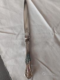 tagliacarte in argento