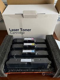 Set 4 Toner Compatibili HP 220A con Chip 4302/4202