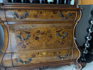 Vetrinetta 800 stile barocco vera antics