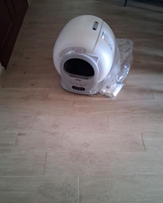 lettiera autopulente e dispencer automatico e font