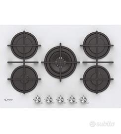 piano cottura candy gas e piano in vetro 