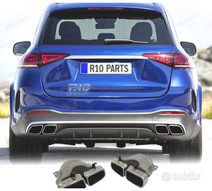 TERMINALI SCARICO MERCEDES GLE W167 19- LOOK GLE63