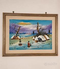 Quadro originale Naif Ugo Morea