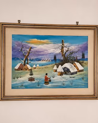 Quadro originale Naif Ugo Morea