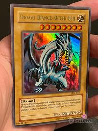 Drago Bianco Occhi Blu LDD Italiano Yu Gi Oh ITA