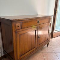 Credenza legno massiccio in arte povera