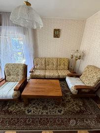 Salotto completo vintage Almar Salotti in legno
