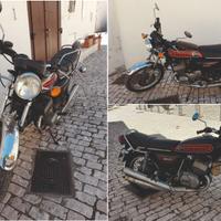 moto d'epoca Kawasaki mach II