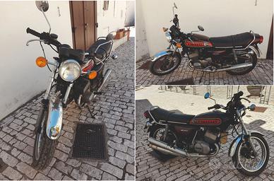 moto d'epoca Kawasaki mach II