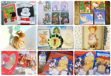 Cartoleria VINTAGE NATALE anni 80 90 1980 1990 NEW