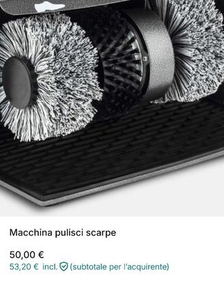 Macchina lucida e pulisci  scarpe