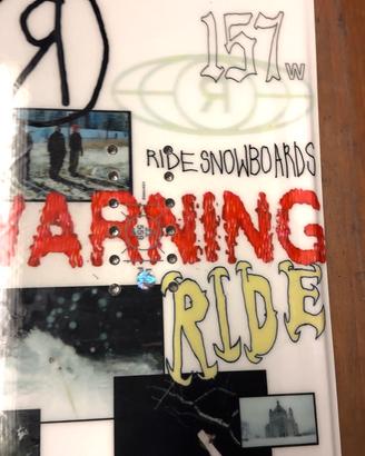 Ride benchwarmer limited  tavola Snowboard
