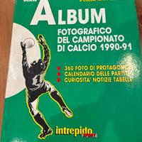 Album Fotografico Intrepido Sport 1990-91 Serie A